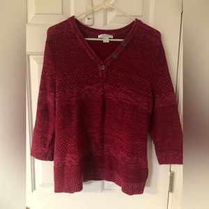 Thick Red sweater
